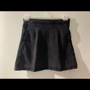 ASOS denim mini skirt